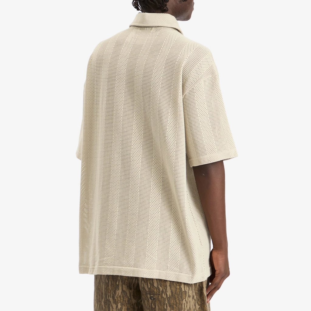 Adidas Originals Men's Summer Knit Shooting Long-Sleeve Top Putty Grey/Wonder White